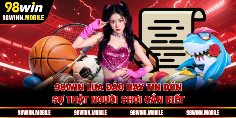 98WIN Lừa Đảo Là Tin Đồn Hay Sự Thật? Người Chơi Cần Biết
