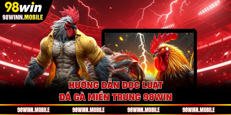 Hướng dẫn đọc luật đá gà miền Trung 98WIN