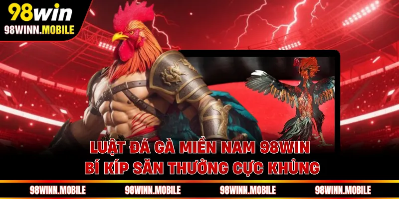 Luật Đá Gà Miền Nam 98WIN - Bí Kíp Săn Thưởng Cực Khủng